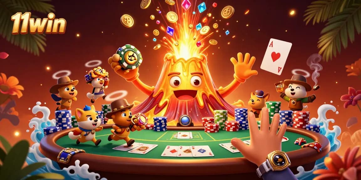 Win big with the thrilling 11win casino experience featuring vibrant characters and dynamic game elements.