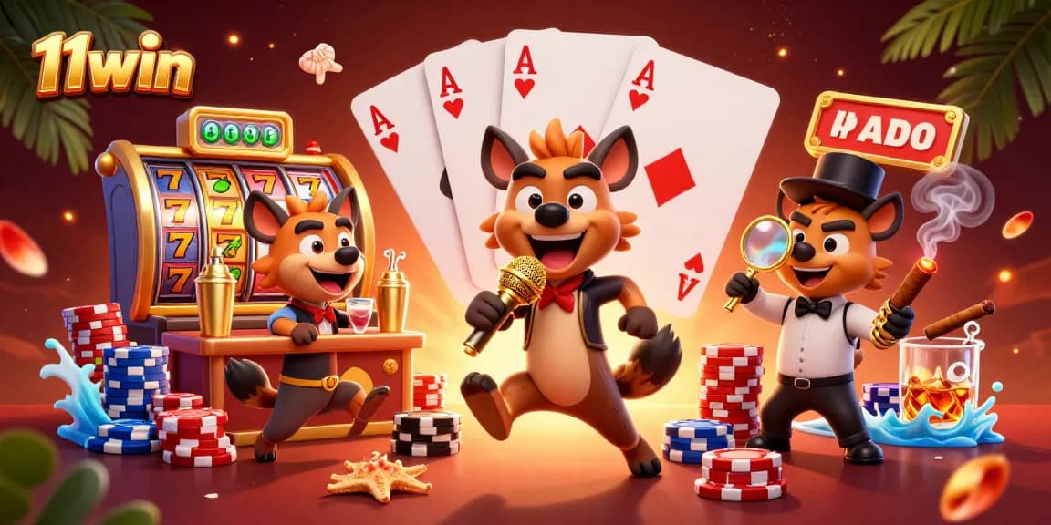 11win hyenas light up the comedy casino scene with vibrant slots and engaging action.