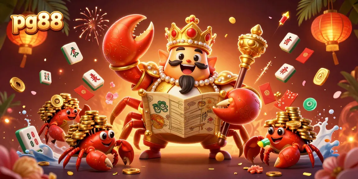 Engage in exciting action at pg88 as the golden crab emperor rules the casino realm with thrilling games and vibrant treasures.