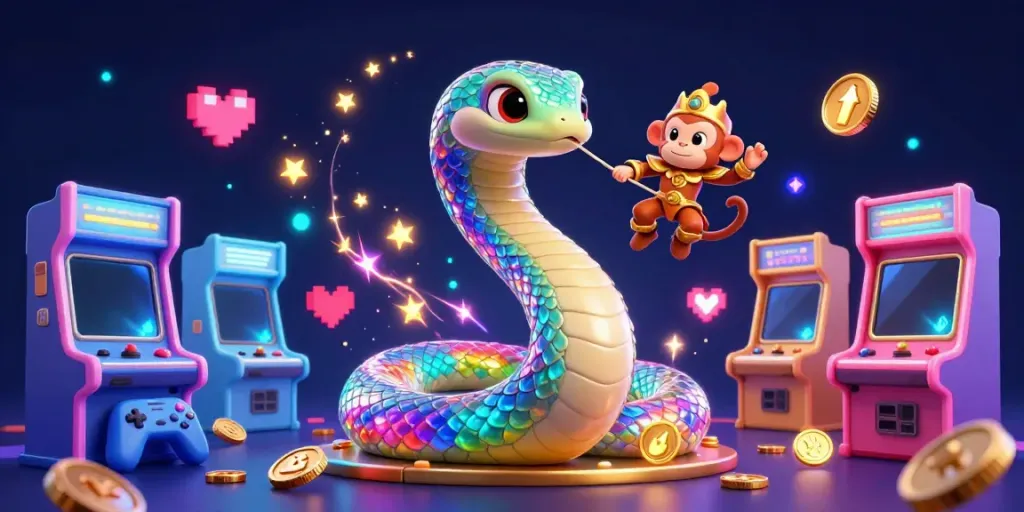 Experience thrilling gameplay at nowgoal with a colorful scene featuring fantasy characters and vibrant arcade elements.