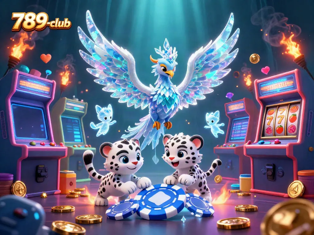 Engage in thrilling gameplay at 789-club with captivating characters and vibrant casino elements.