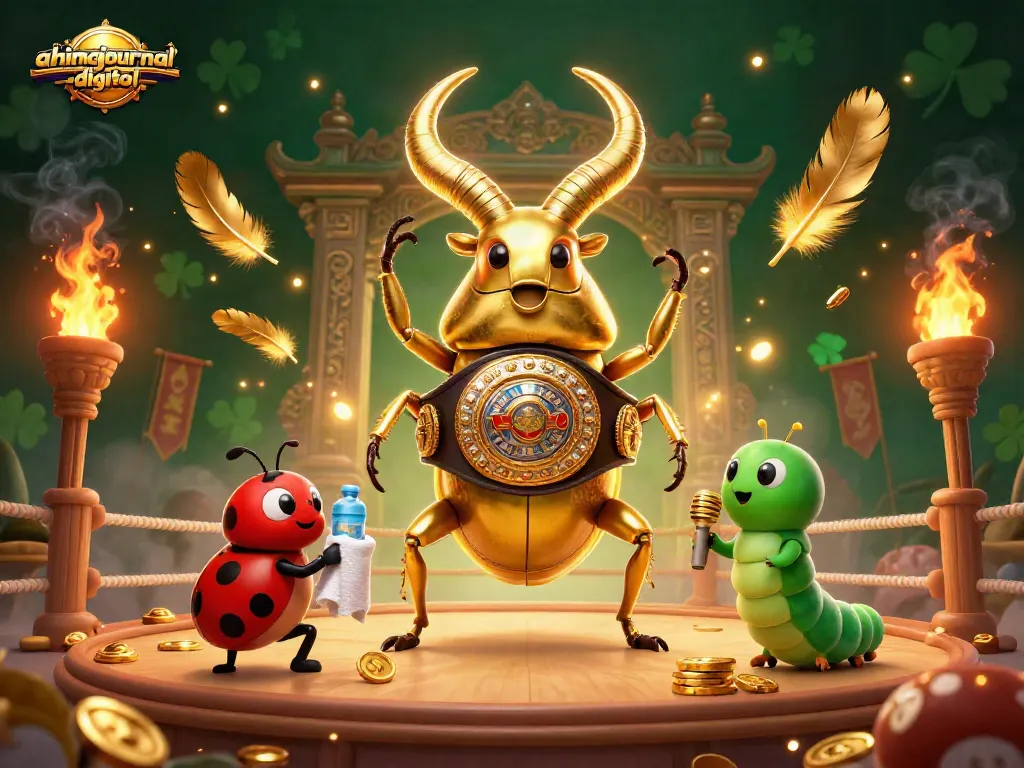 Engage with ahimajournal-digital's vibrant illustrated casino showdown featuring unique characters in action.
