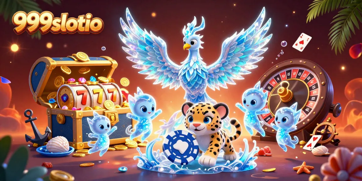 Engage with exciting gaming experiences at 999slotio with vibrant visuals and immersive casino elements.