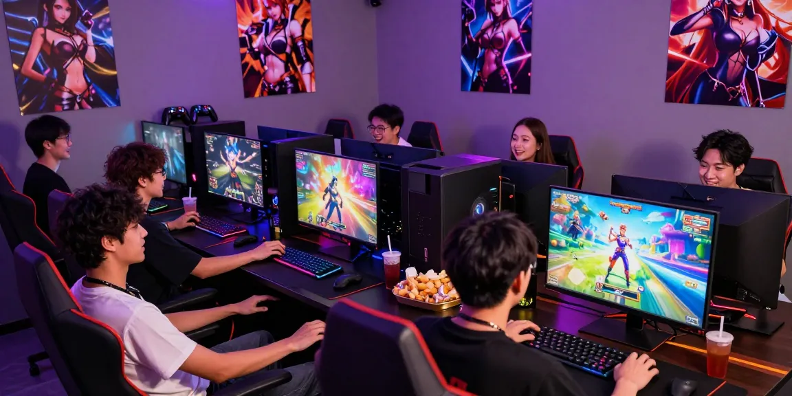 Play engaging trans hentai game with friends in lively gaming lounge