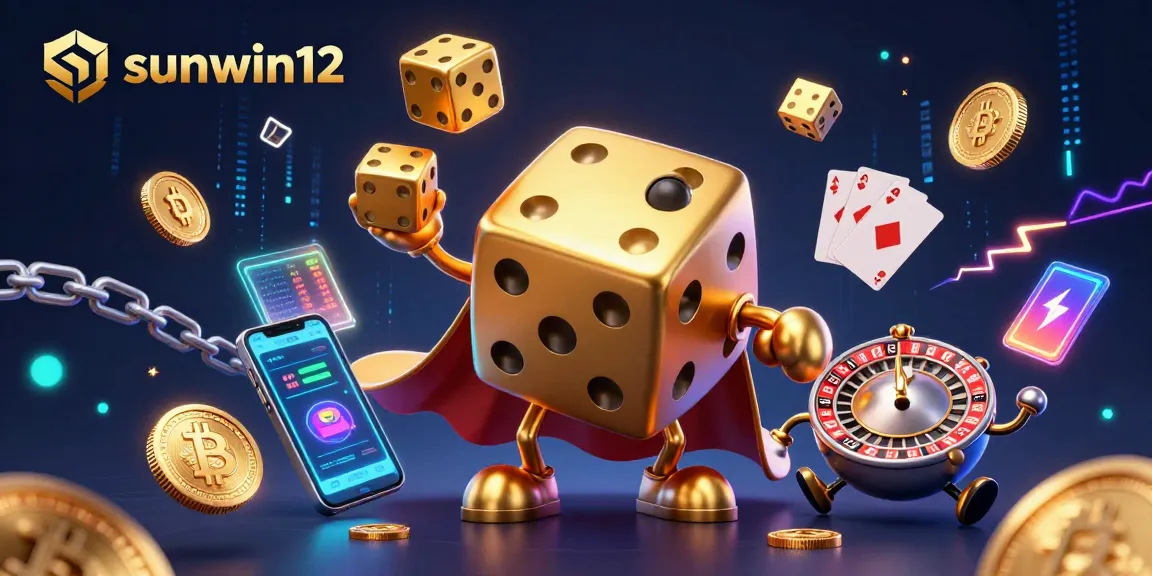 Engage with sunwin12's thrilling gaming world featuring a dynamic casino scene.