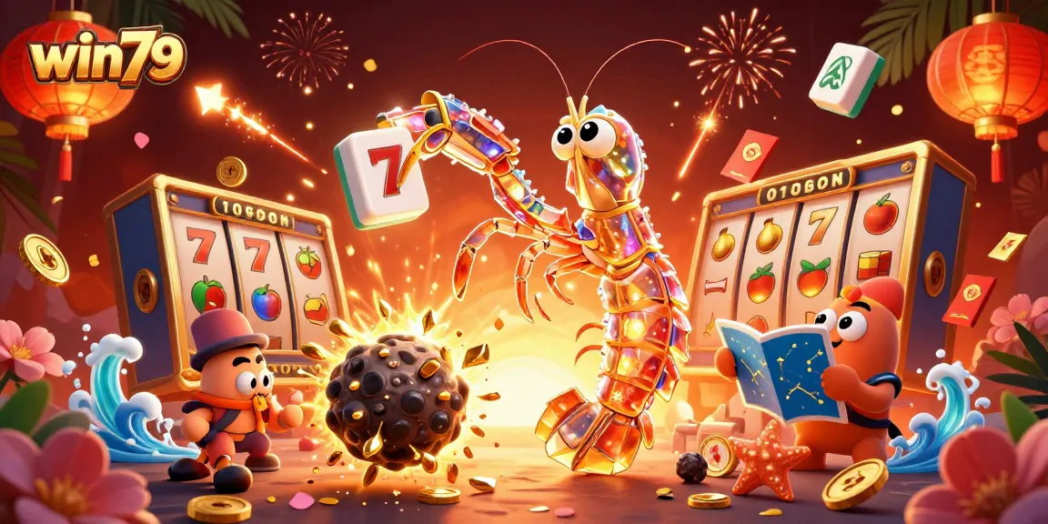 Win79 engages players with a galactic samurai and treasure-filled excitement at the casino.