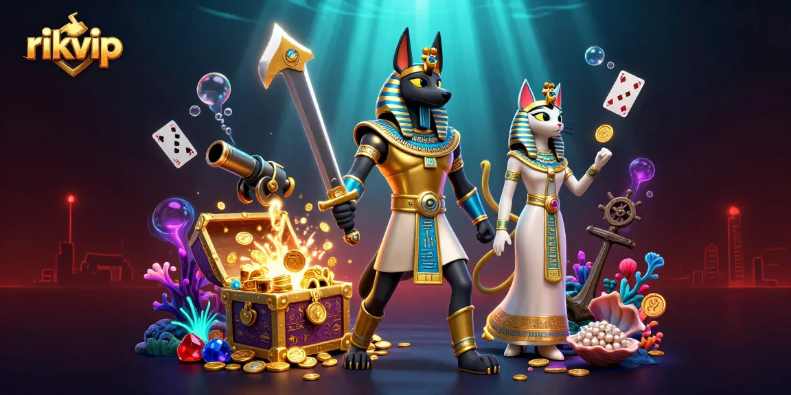 Engage with the exciting world of rikvip and its vibrant gaming experience featuring Anubis and Bastet.